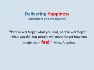deliver happiness